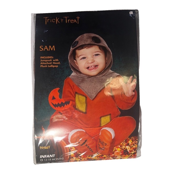 Trick r Treat official licensed infant Halloween costume - 12-18M - Picture 6 of 6